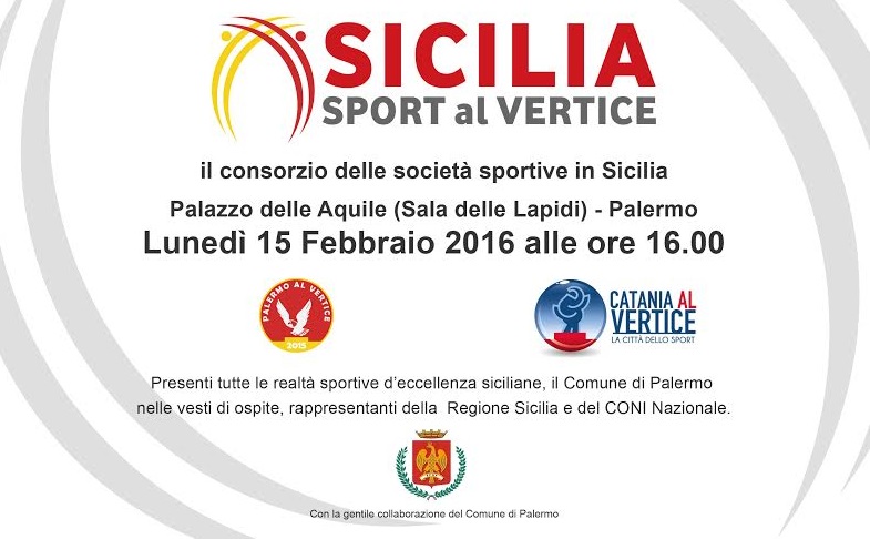 Il 15 febbraio la presentazione di “Sicilia Sport al Vertice”